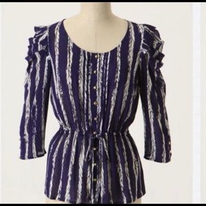 Anthropologie “We Love Vera” Blouse - size 10, EUC